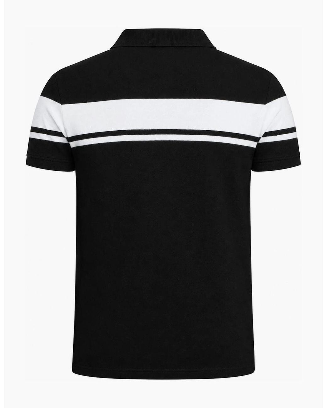 Sergio Tacchini Black Young Line Polo Shirt for men