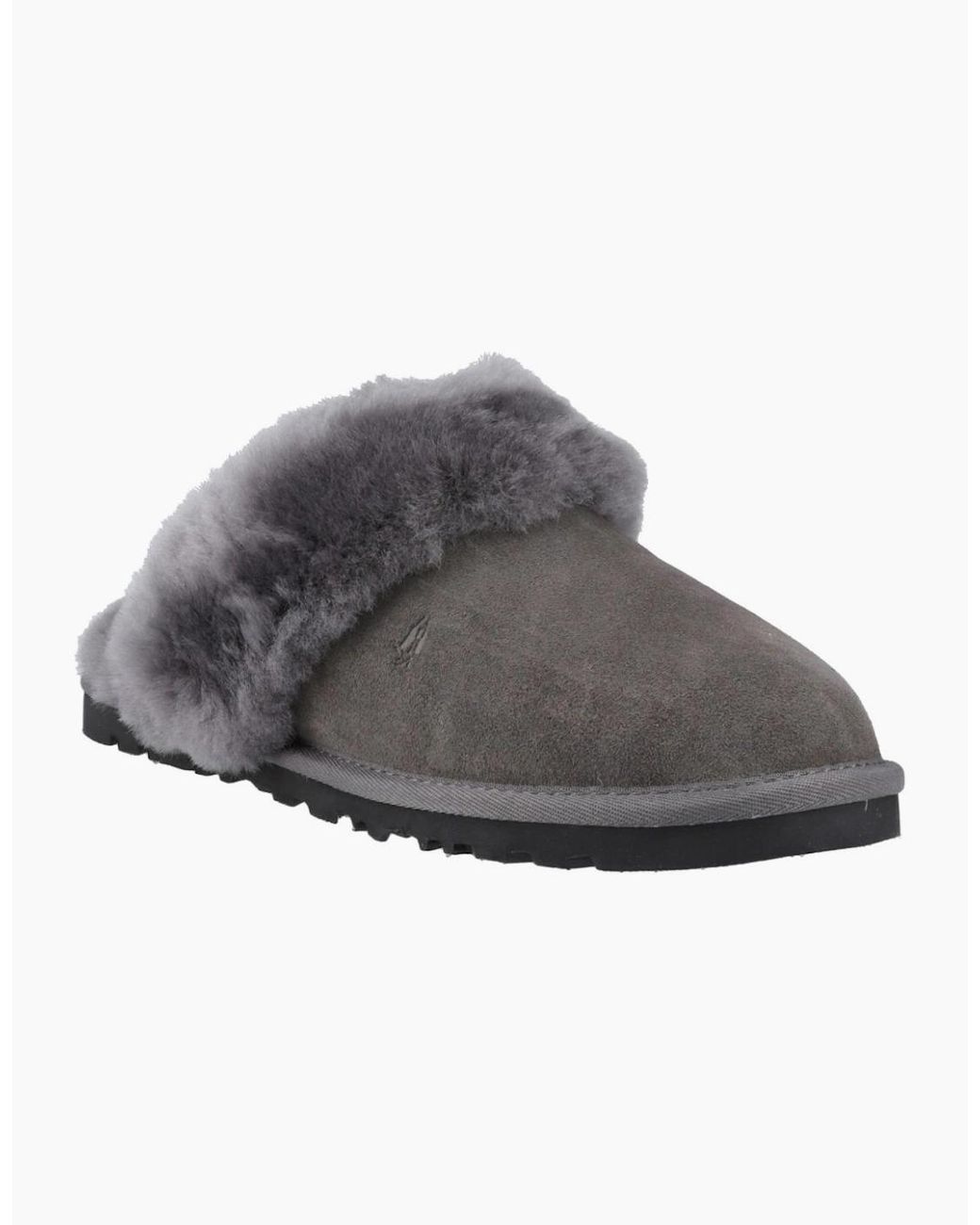 Hush Puppies Gray Samantha Mule Slippers