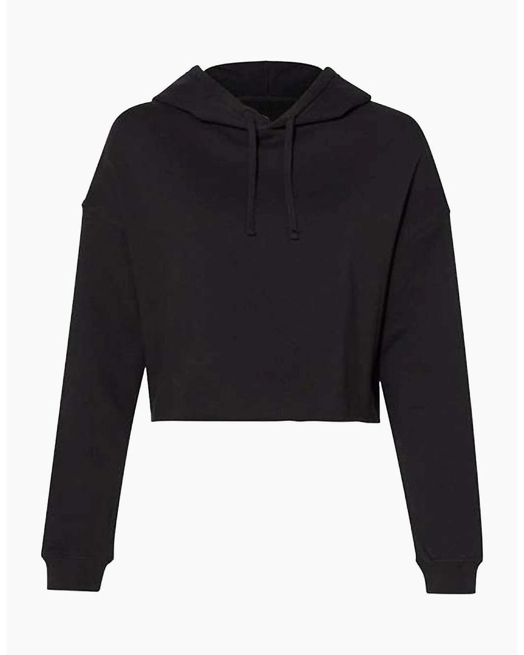 Miso Blue Cropped Hoodie