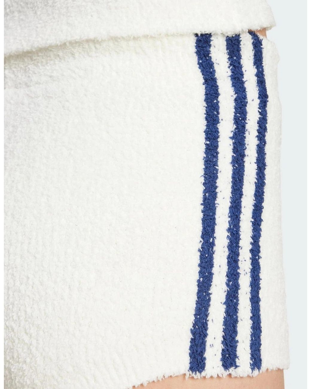 Adidas White Originals Premium Knit Shorts