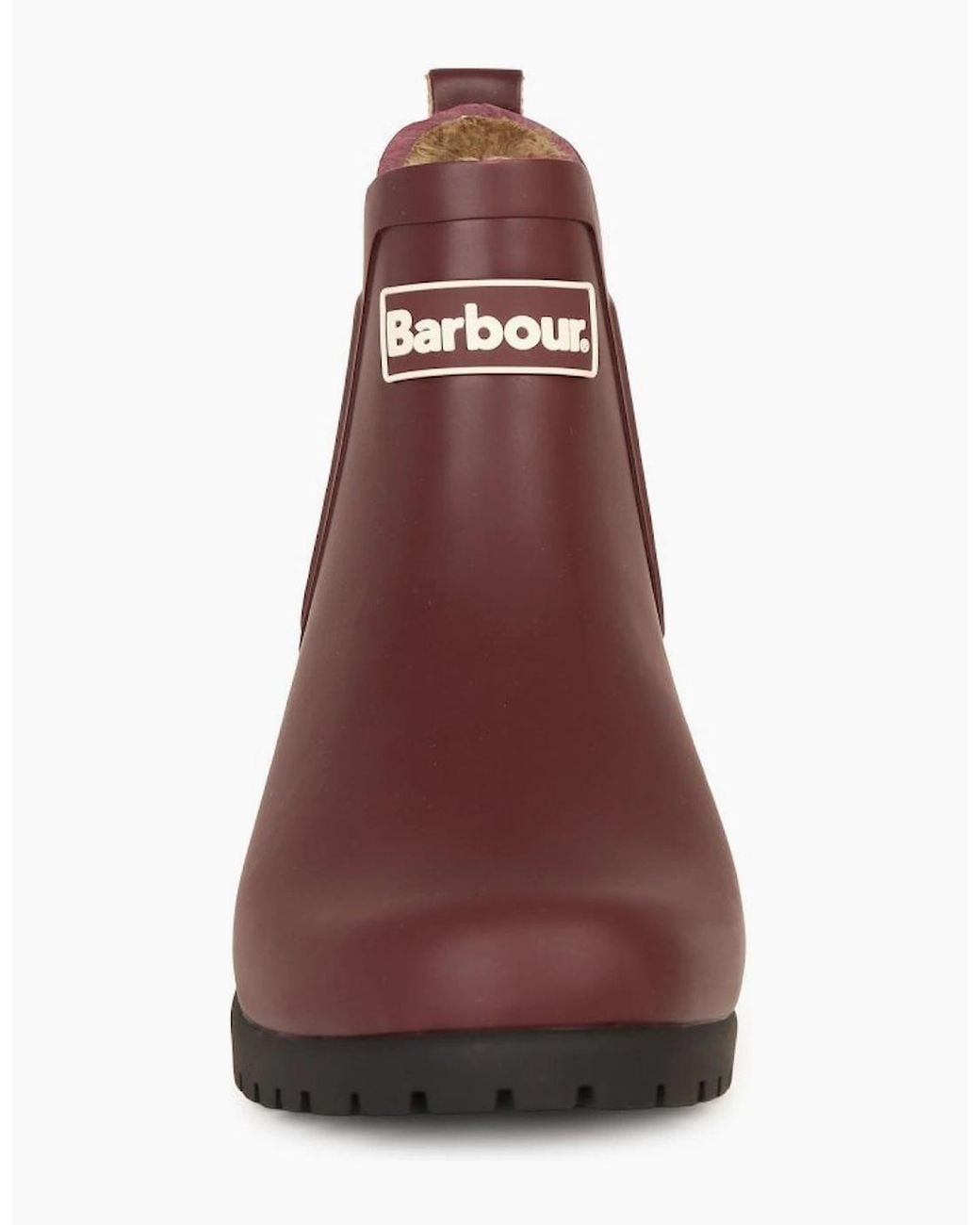 Barbour Purple Kirkton Ankle Wellingtons