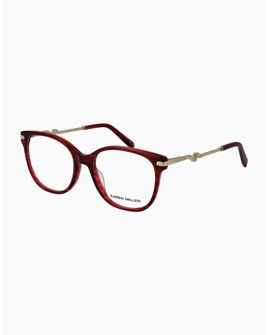 Karen Millen Brown Optical Frame Km1063 229 52