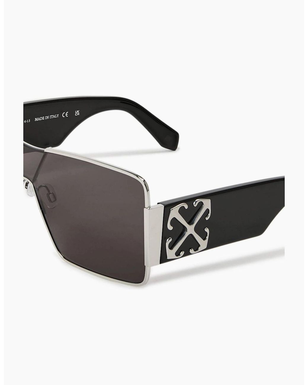 Off-White c/o Virgil Abloh Black Off Aspen Sunglasses for men