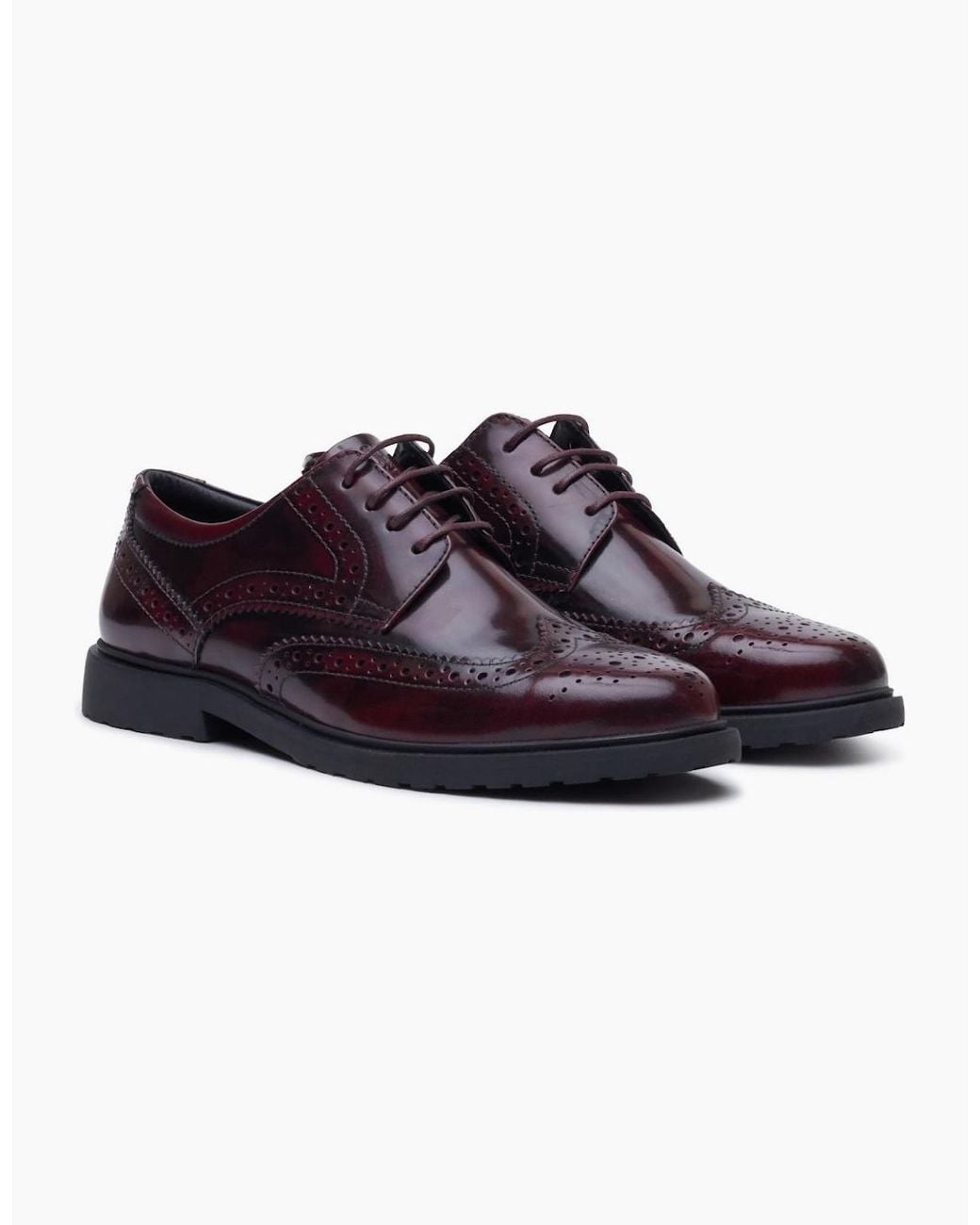 Hush Puppies Purple Verity Brogues