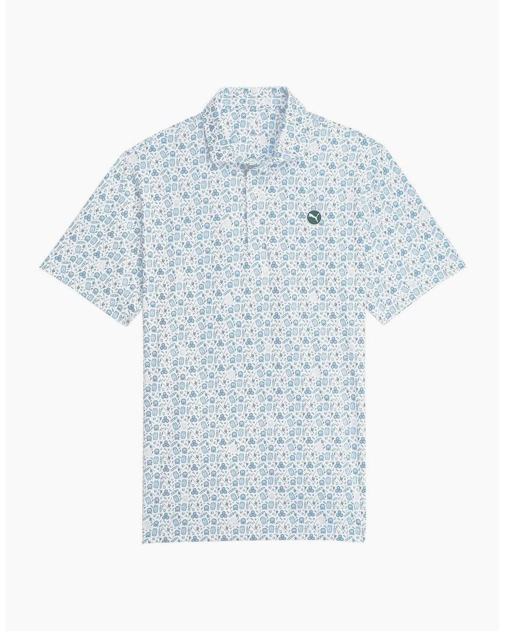 PUMA Blue Mattr Port Polo for men