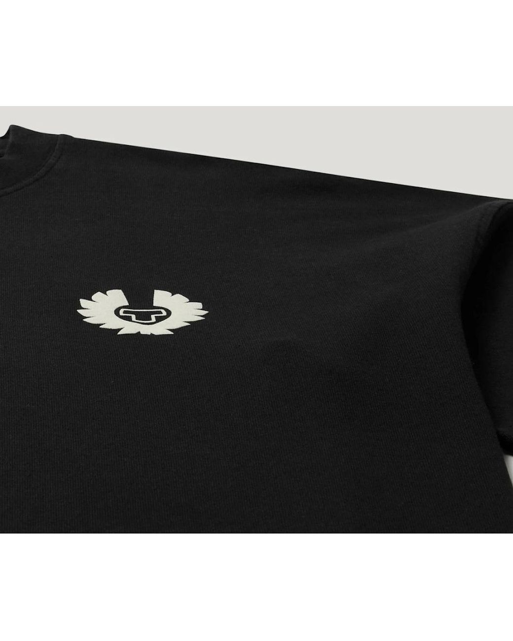 Belstaff Black Competition T-Shirt A1-26 for men