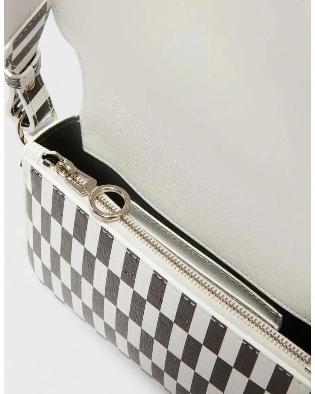 Off-White c/o Virgil Abloh White Optical Mini Flap Bag