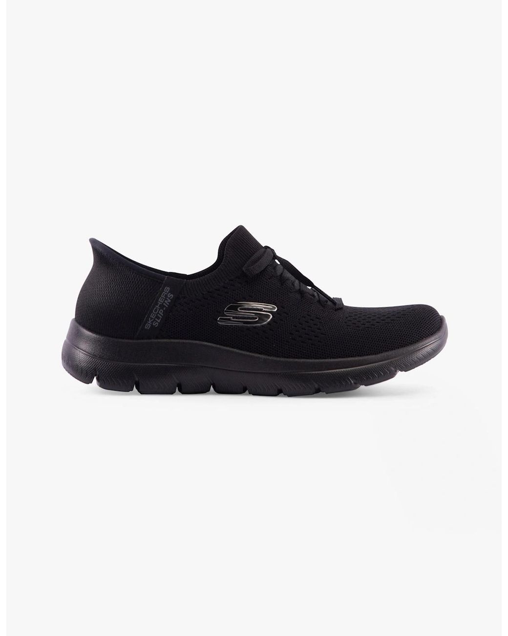 Skechers Black 150263/Bbk Summits-New Daily Trainers Textile