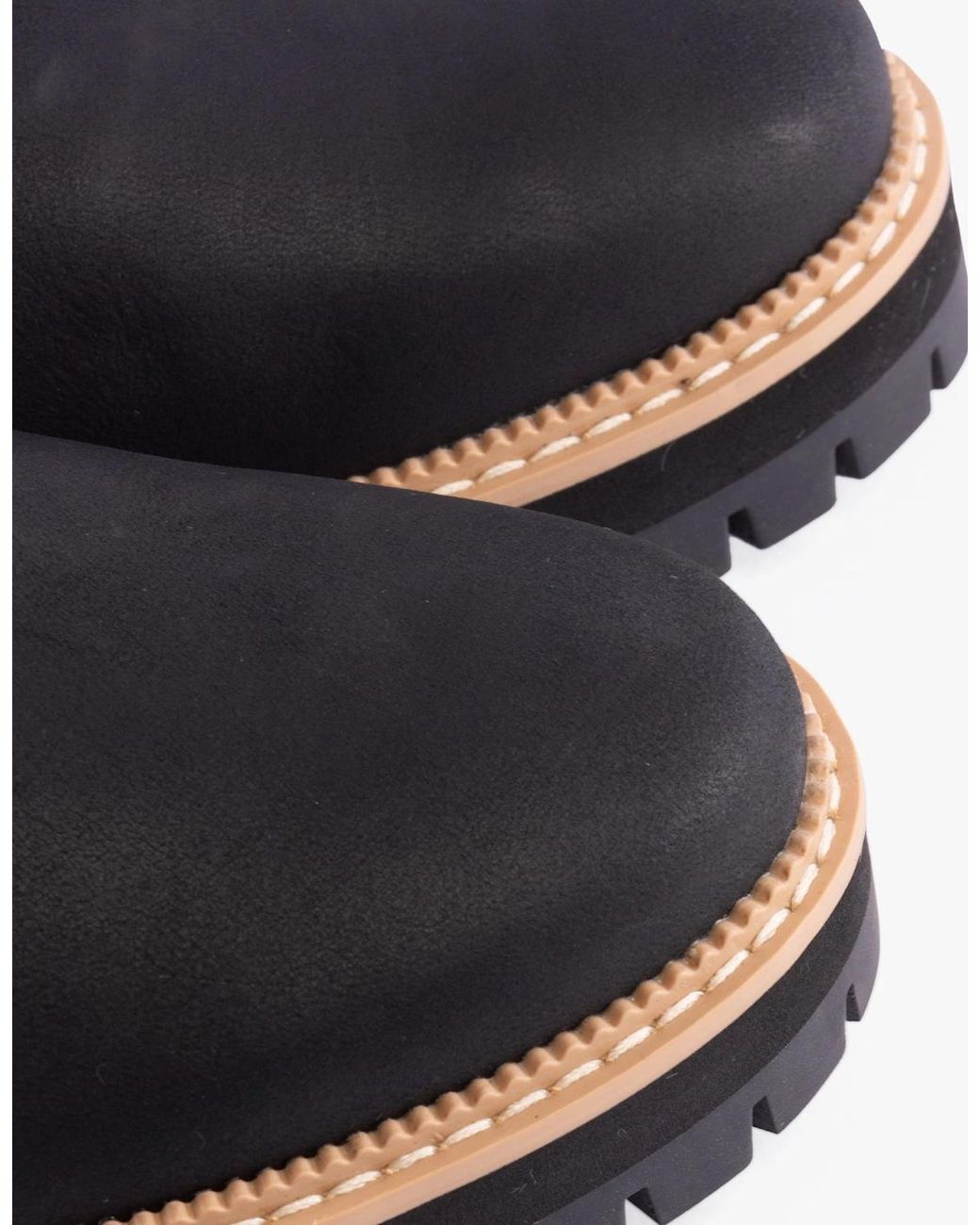 TOMS Black Bennet Heeled Chelsea Boots