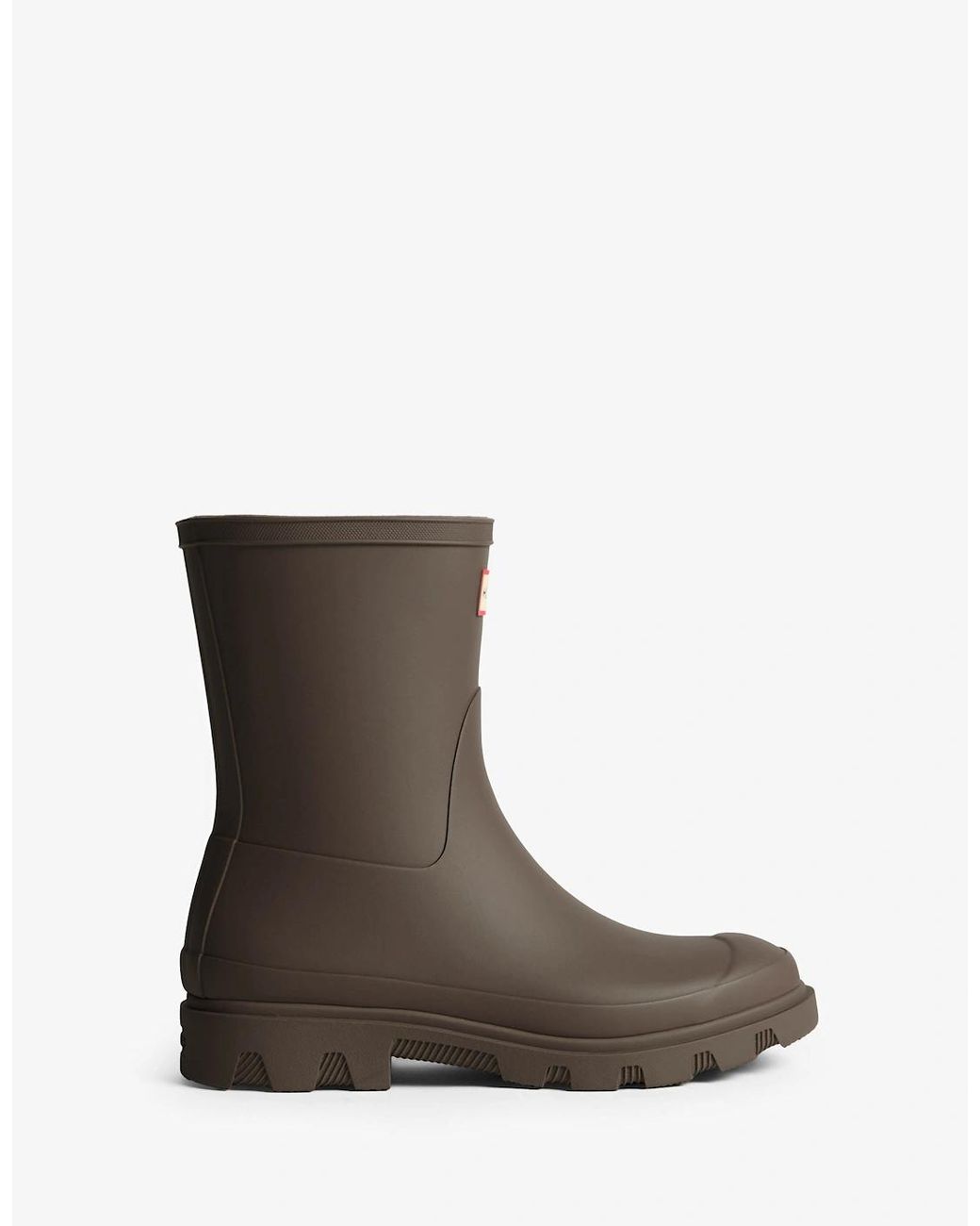 Hunter Brown Downpour Short Boot