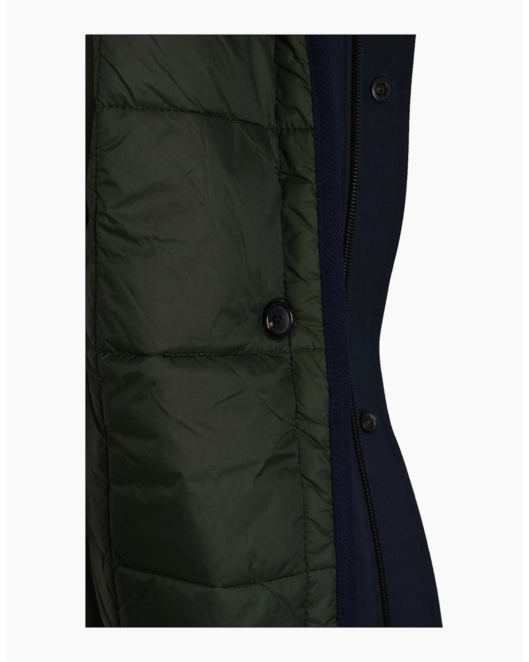 Paul Smith Blue Parka Detachable Liner for men