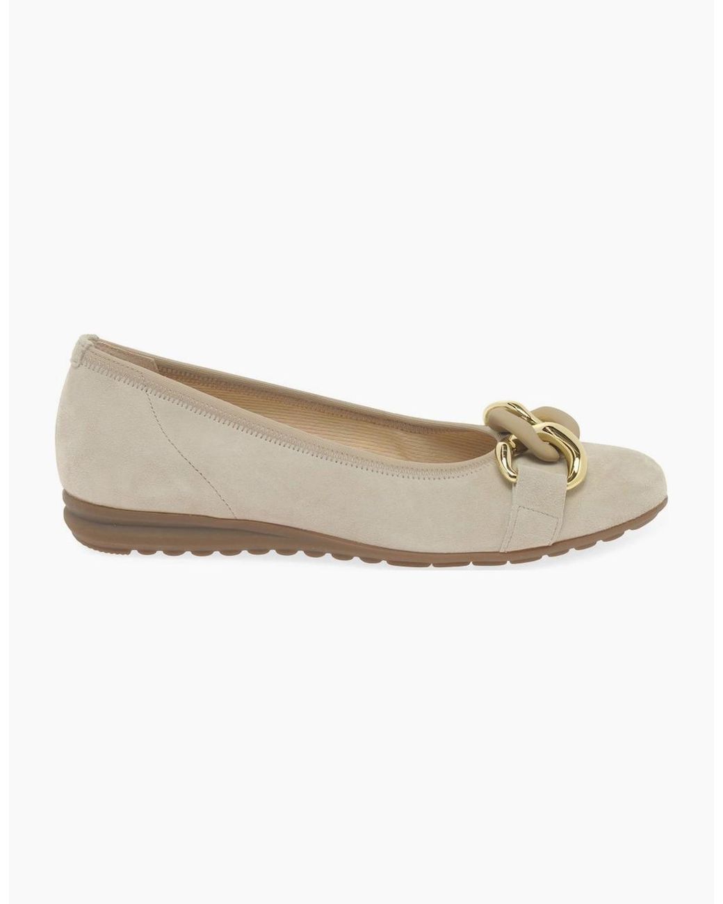 Gabor White Sabia Shoes