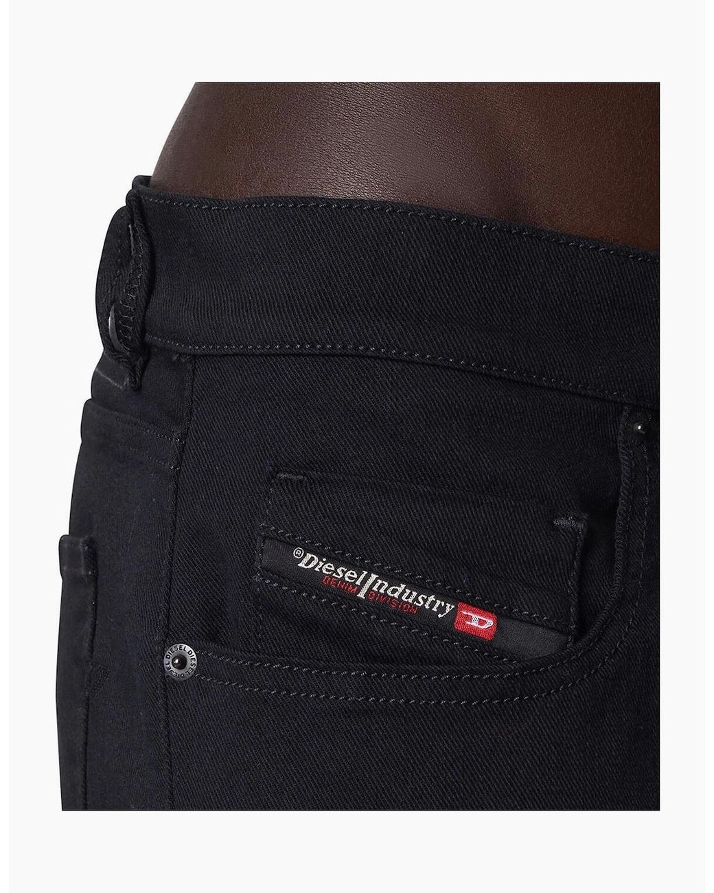 DIESEL Blue D-Strukt Slim Fit Jeans for men