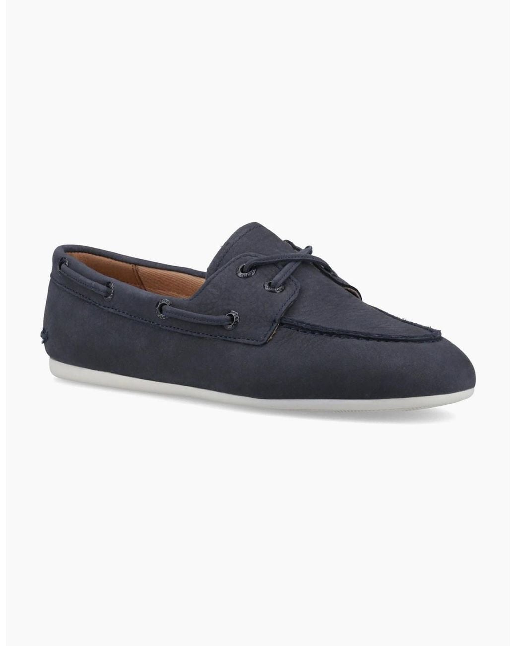 Sperry Top-Sider Blue Sperry Slim Boat Shoe Leather Boat Shoes