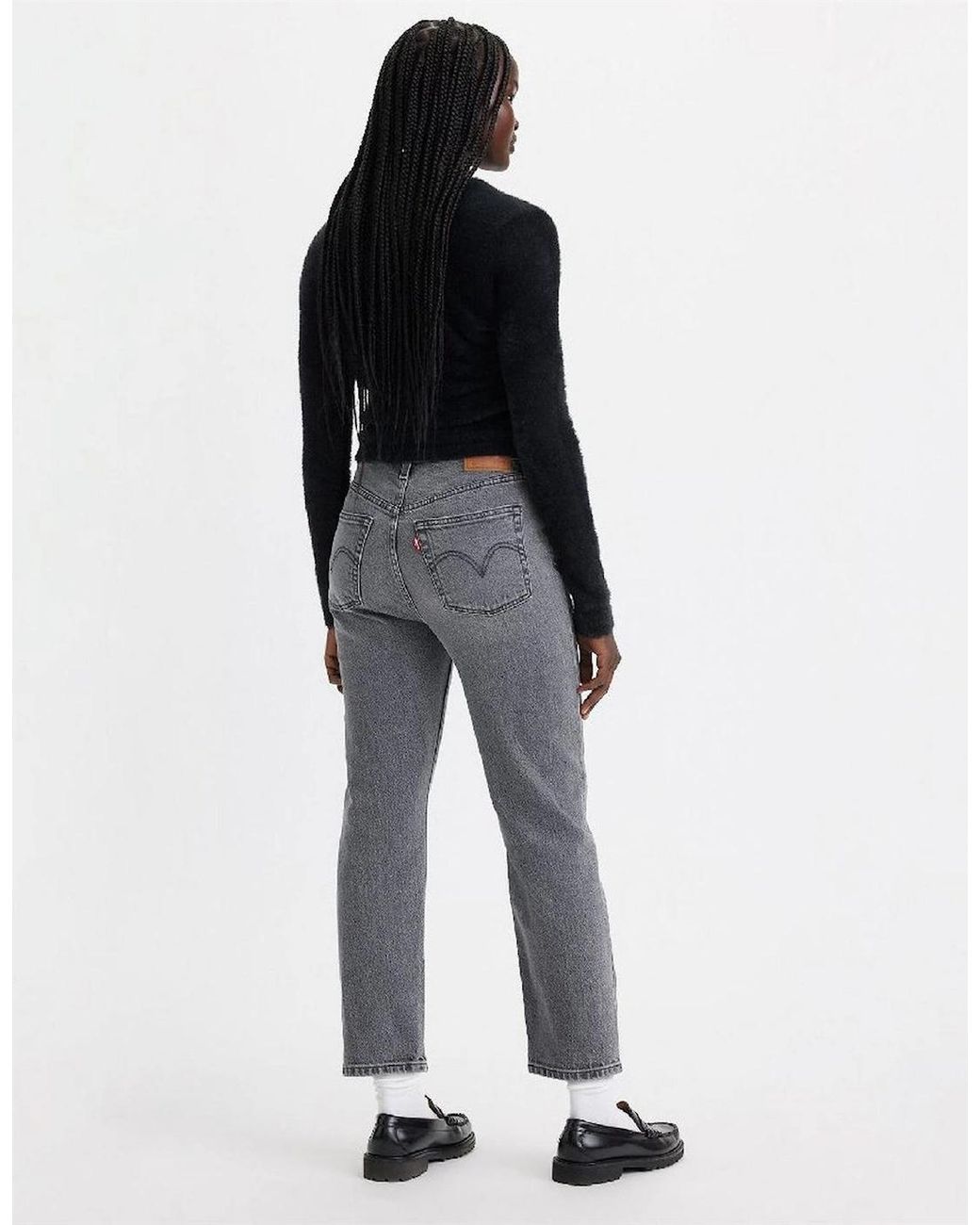 Levi's Gray Levi's Cropped Jeans