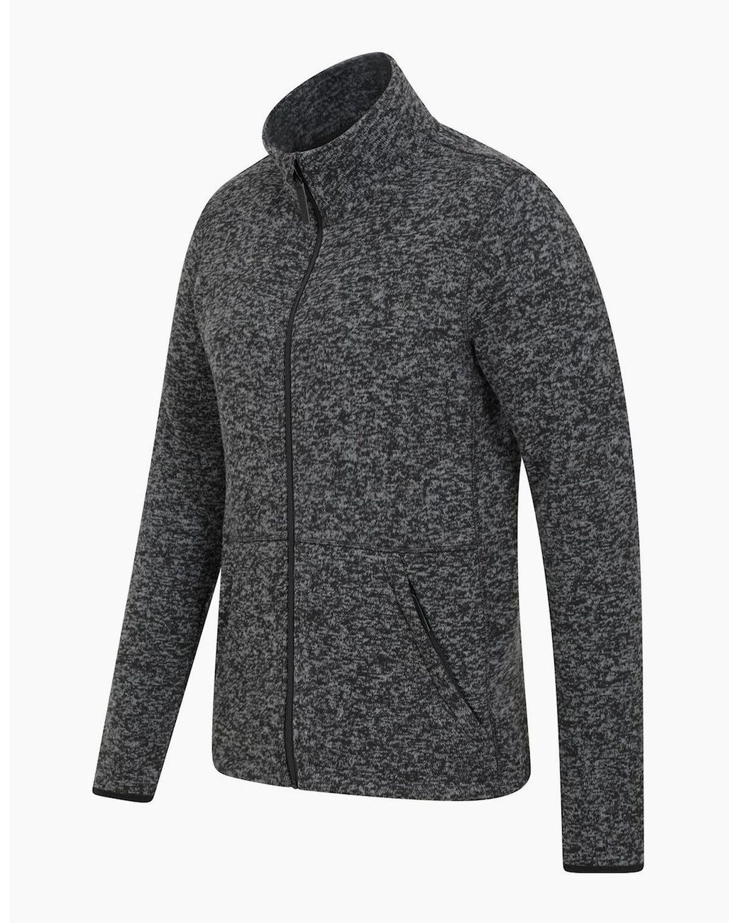 Mountain Warehouse Gray Idris Iii Full Zip Fleece Jacket for men
