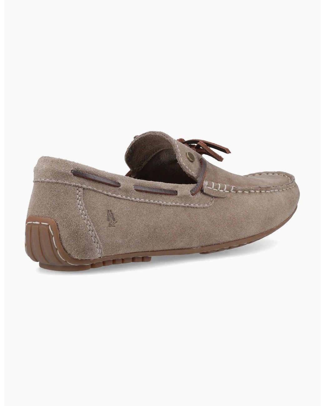 Hush Puppies White Reuben Boat Shoe Boat & Deck Shoes Taupe for men