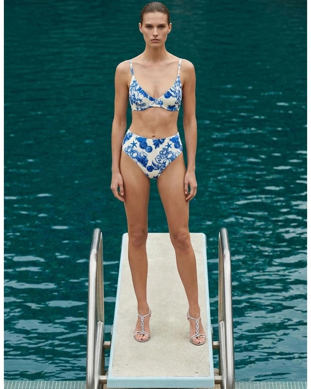 Oceanus Blue Bruna Bikini Top