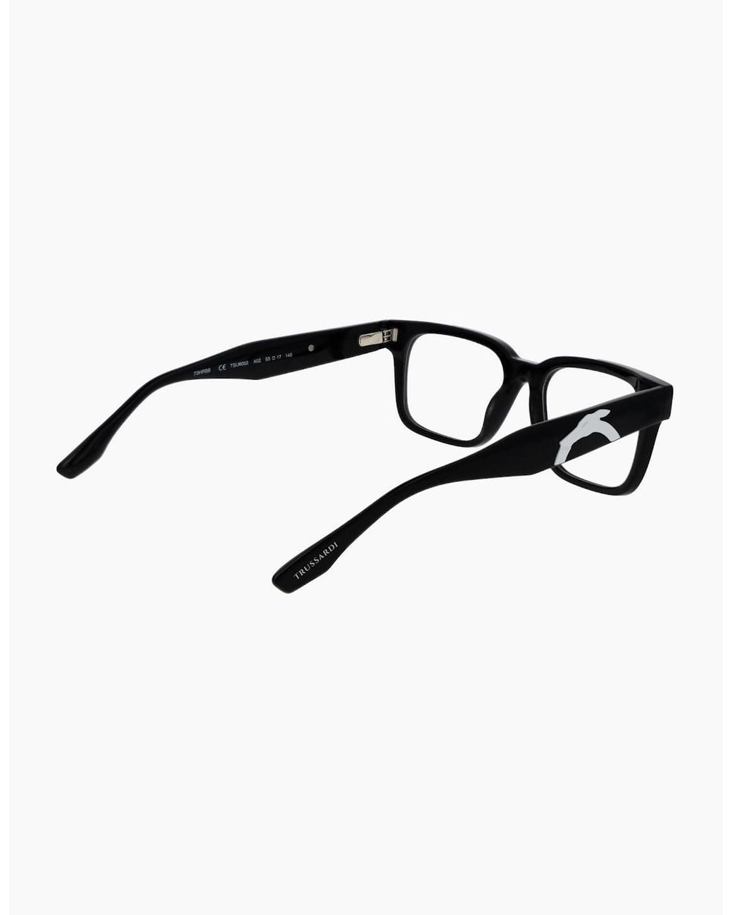 Trussardi Black Optical Frame Tsu6052 A02 53 for men