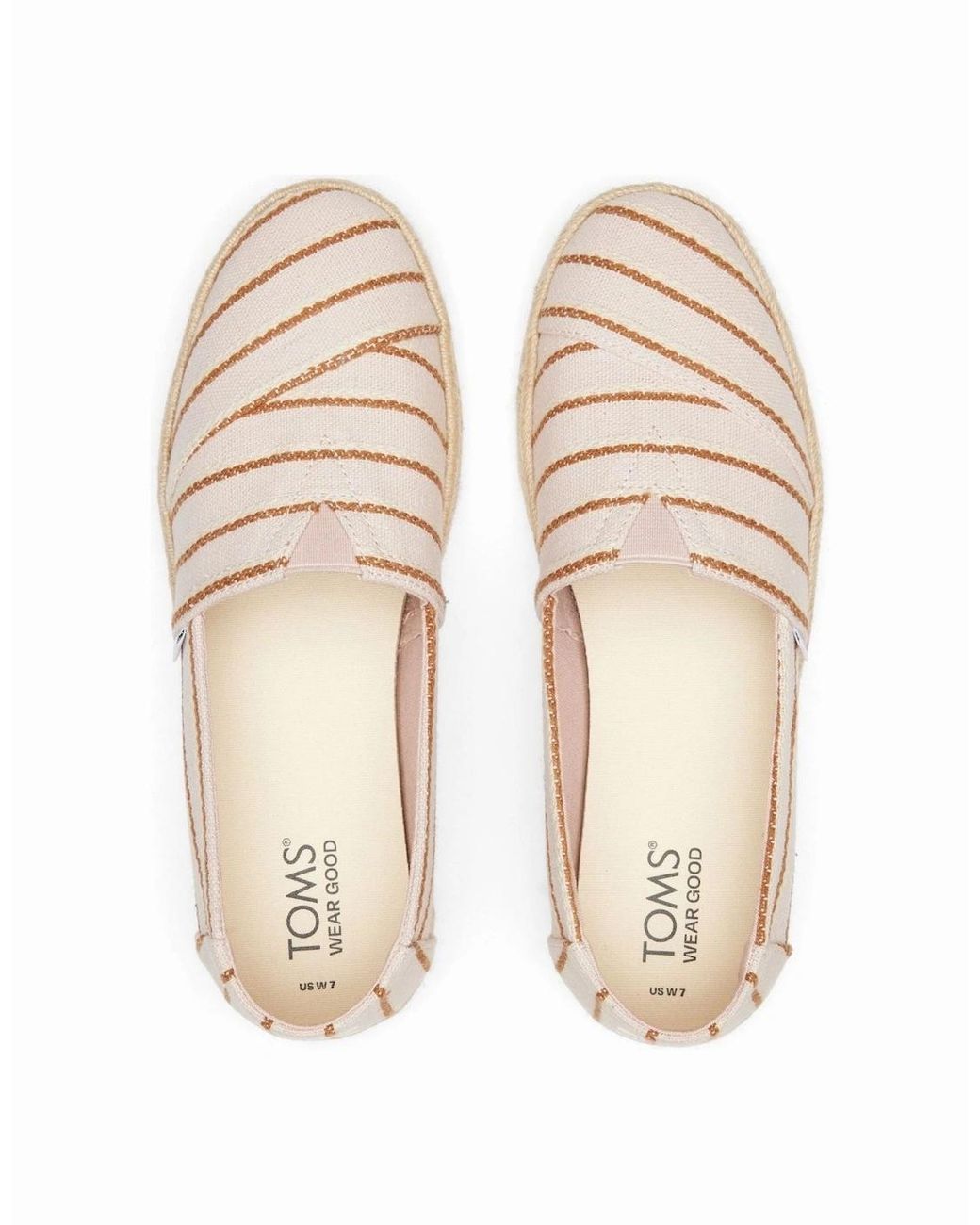 TOMS Natural Alpargata Rope 2.0 100% Cotton Ballet Espadrilles