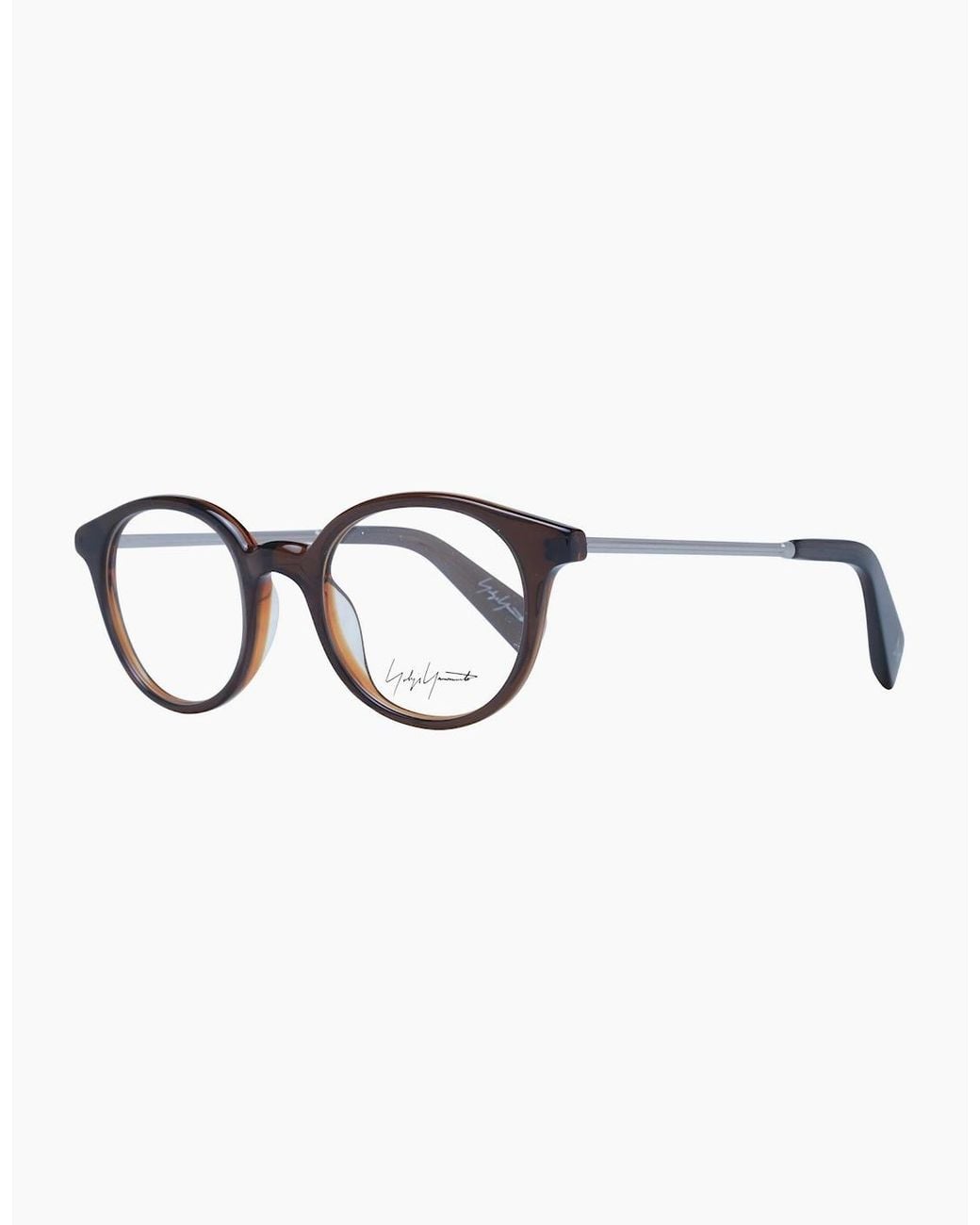 Yohji Yamamoto Brown Optical Frame Yy1008 118 47 for men