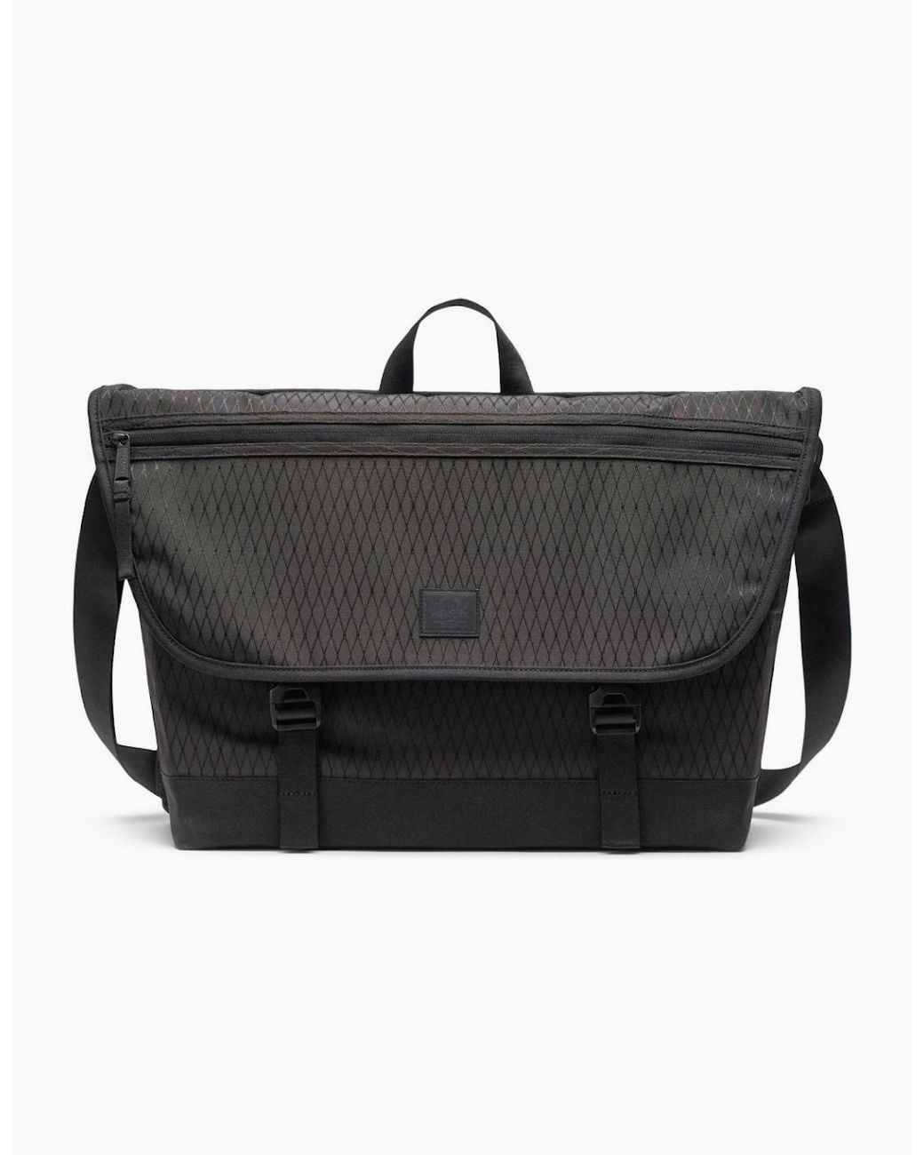 Herschel Supply Co. Black Cove Large Messenger Bag