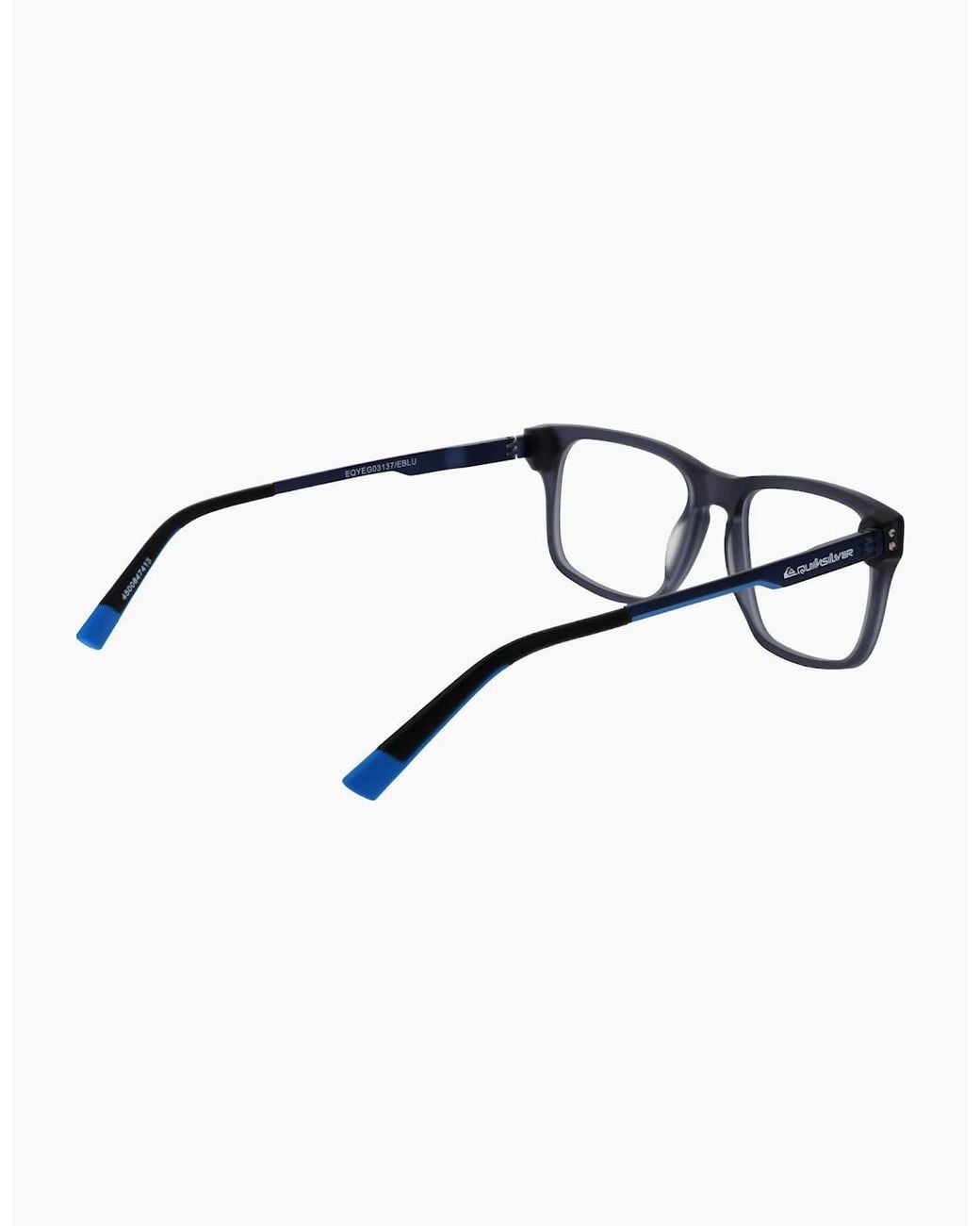 Quiksilver Blue Optical Frame Eqyeg03137 Eblu Kmh for men