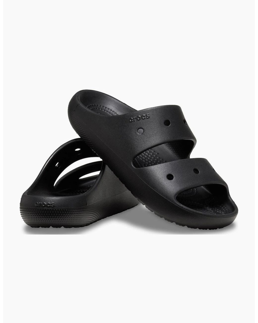 CROCSTM Black Classic Sandal Slides