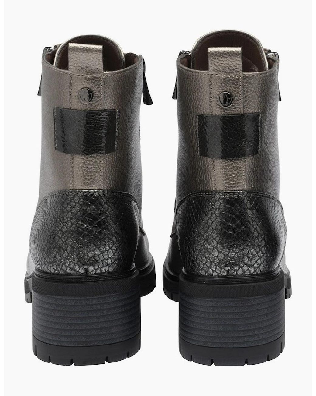 Lotus Black Jazlyn Ankle Boots