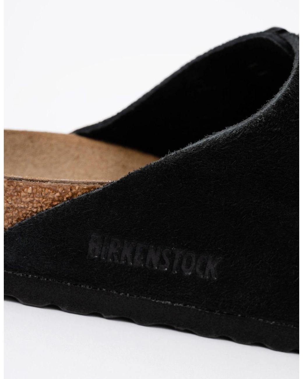 Birkenstock Arizona Black Suede Leather Sandals
