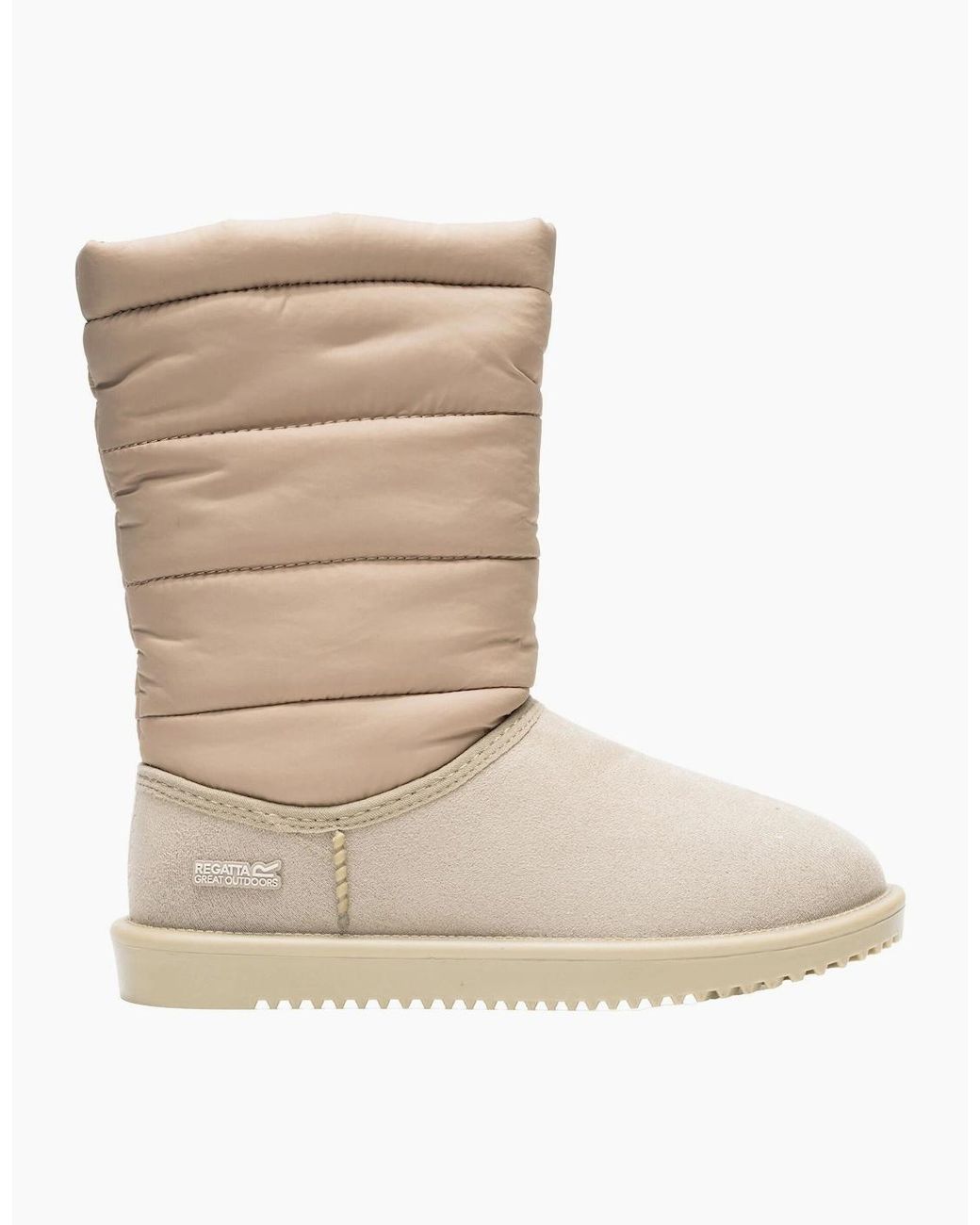 Regatta Natural Ladies Risley Waterproof Baffled Stitching Boots