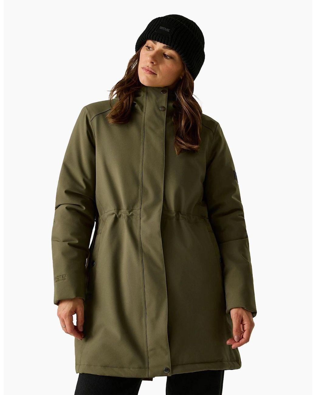 Regatta Green Ladies Waterproof Insulated Jacket