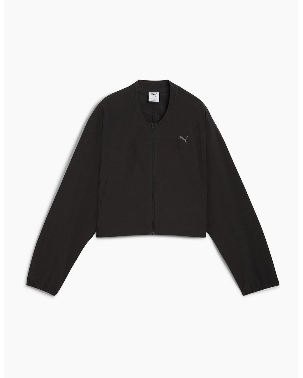 PUMA Black Fashion Jacket Sweatshirt
