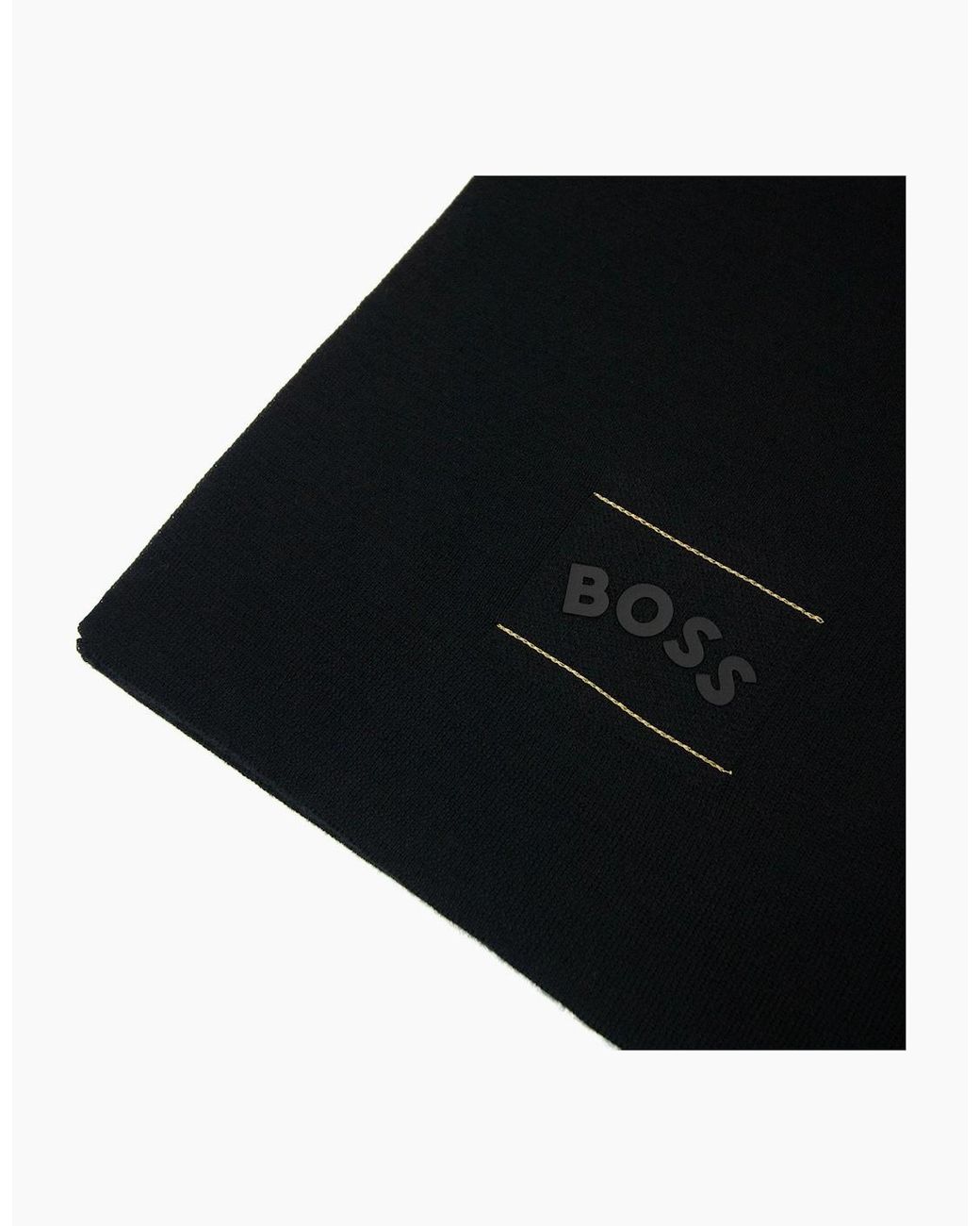 Boss Black Aride Logo Scarf 001 for men
