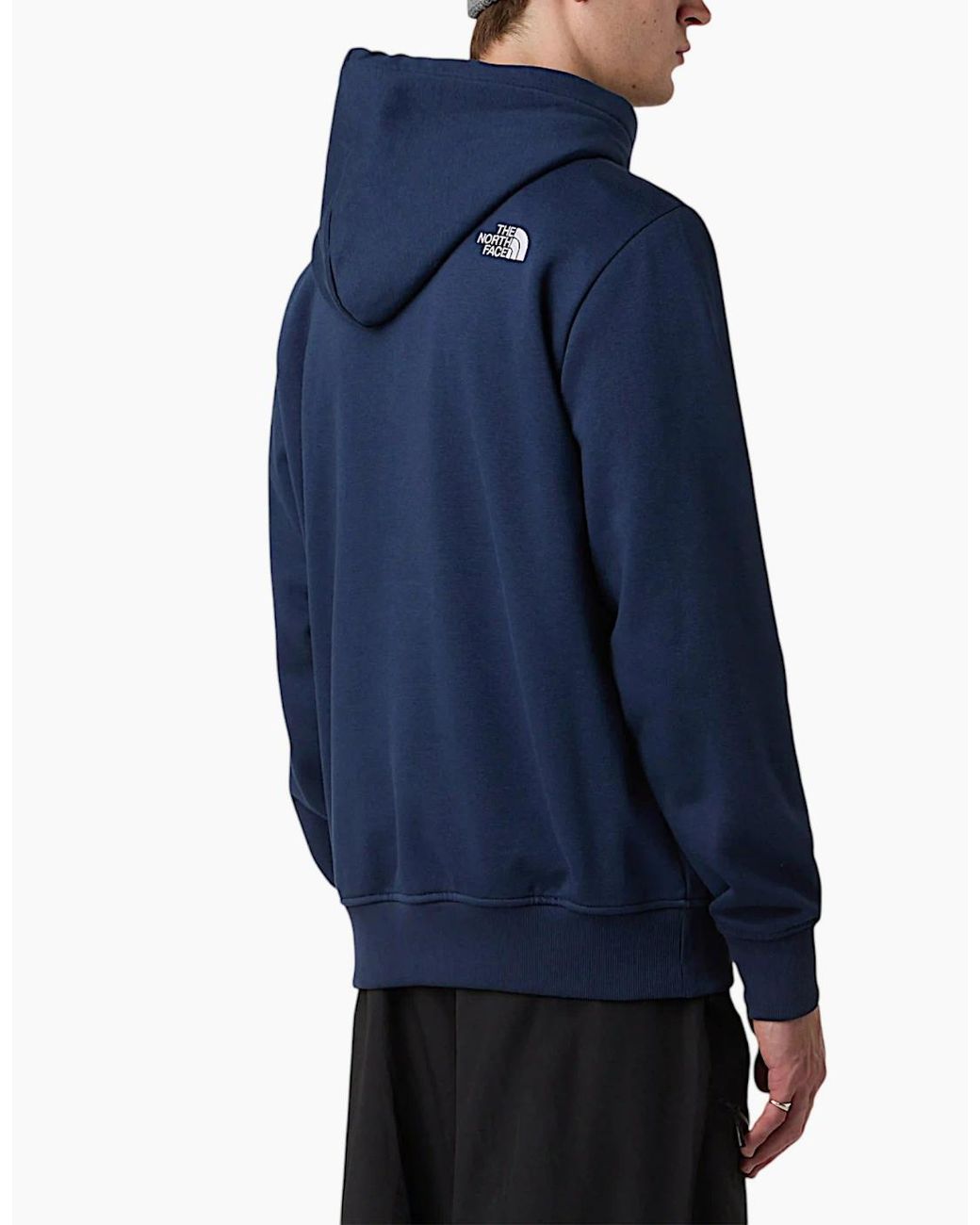 The North Face Black Drew Peak Hoodie Casual Sweatshirt Overhead Pullover Hoody for men