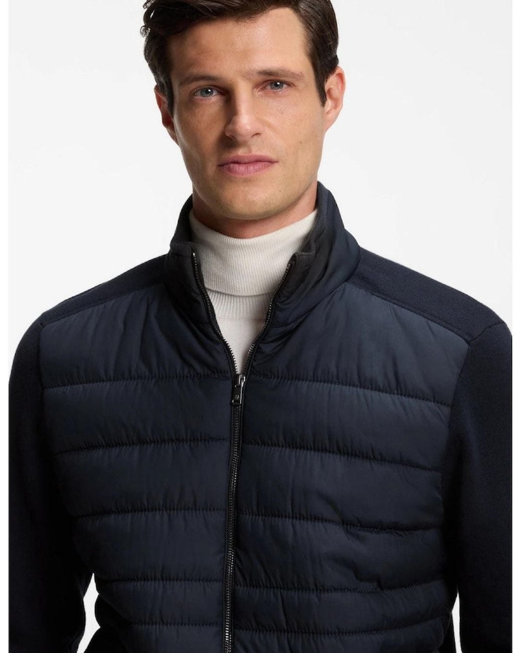 Boss Blue Boss H Facente Zip Jacket 404 Dk for men