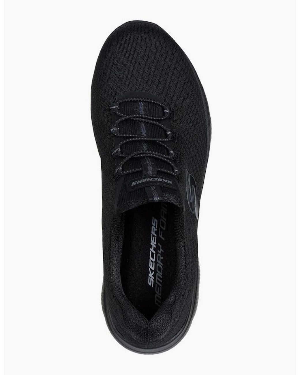 Skechers Black Summits Summer Blush Trainers