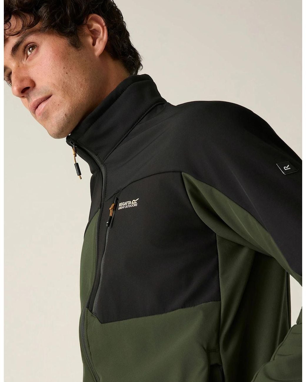 Regatta Blue Mountdale Soft Shell Jacket for men