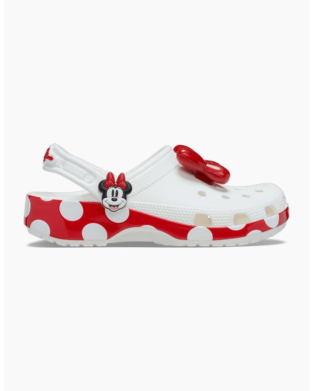 CROCSTM Red 212717 Minnie Mouse Disney Clogs