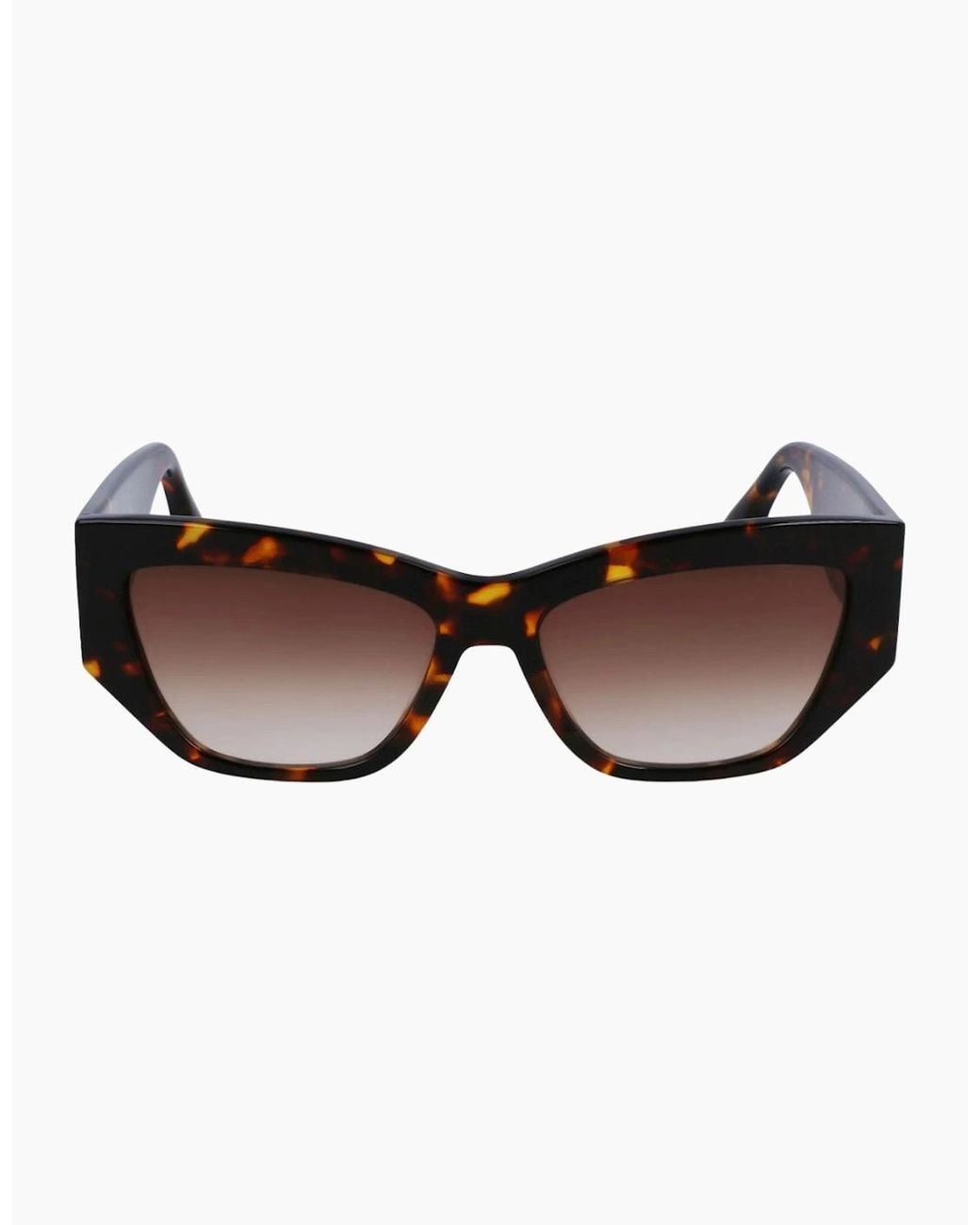 Victoria Beckham Brown Havana Sunglasses