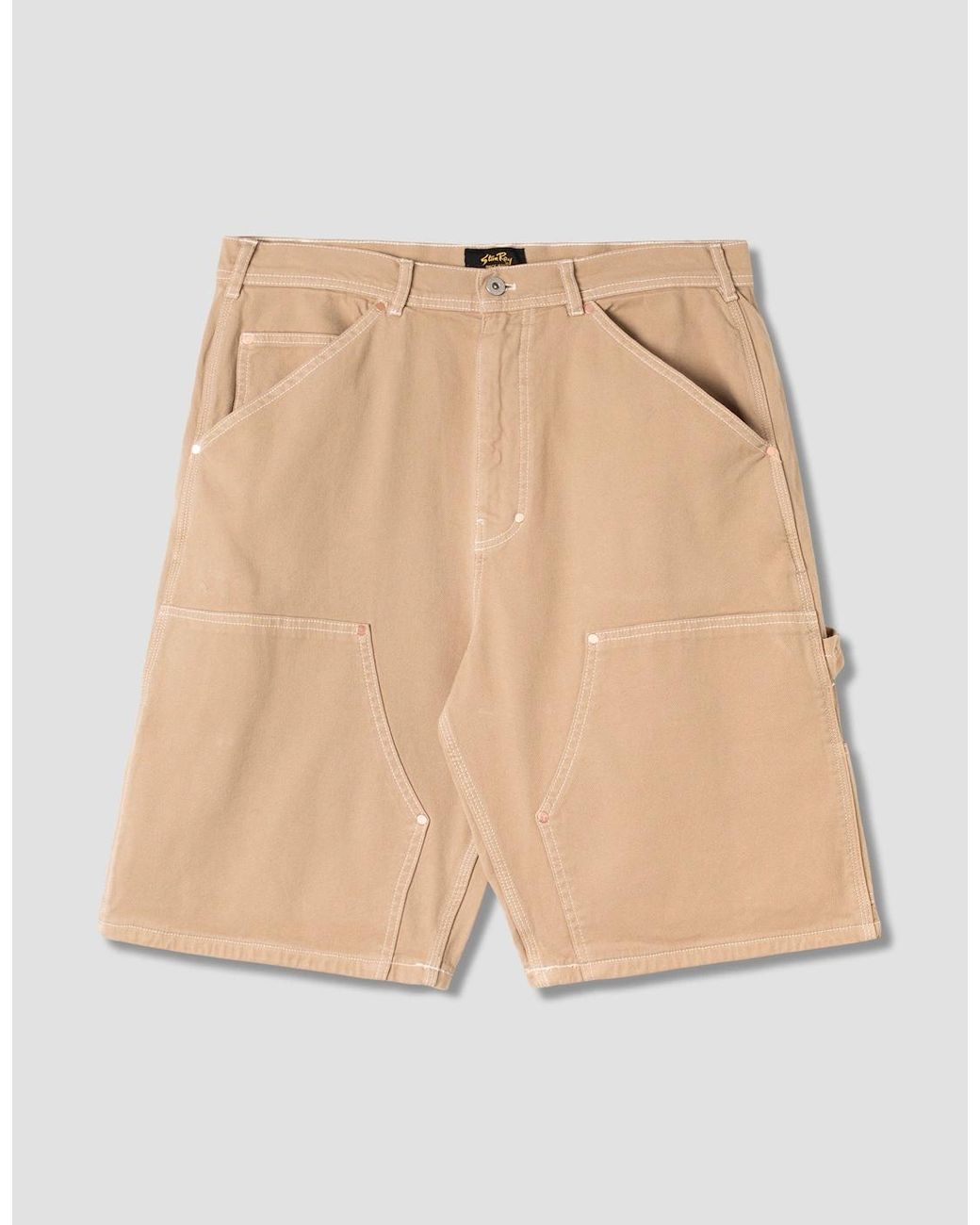 Stan Ray Natural Double Knee Short