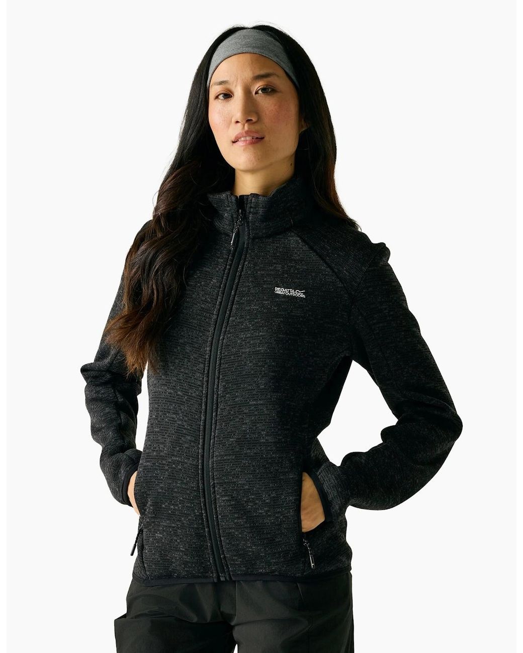 Regatta Blue Ladies Newhill Full Zip Fleece Jacket
