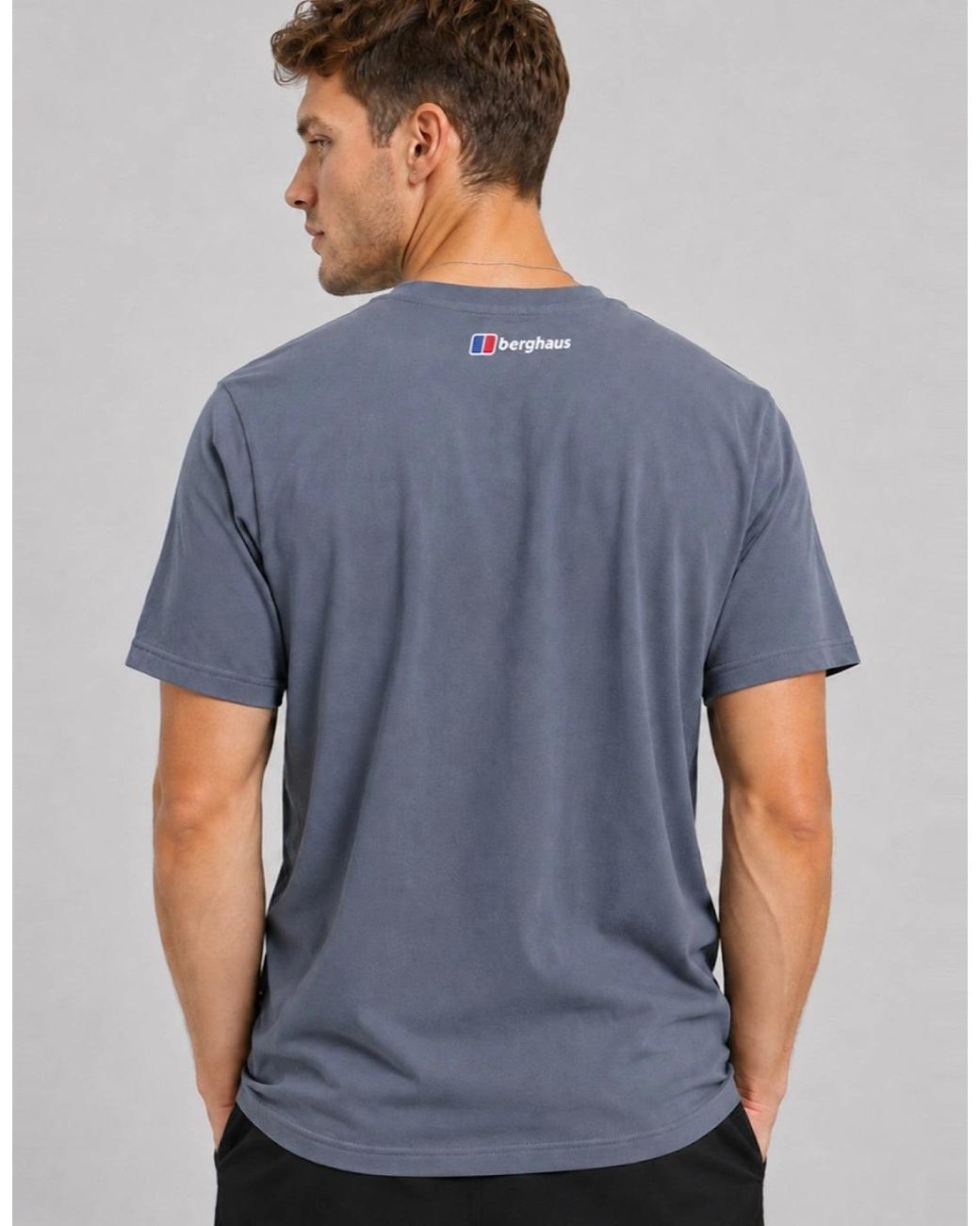 Berghaus Blue Outdoor Engineered Graphic T Shirt for men