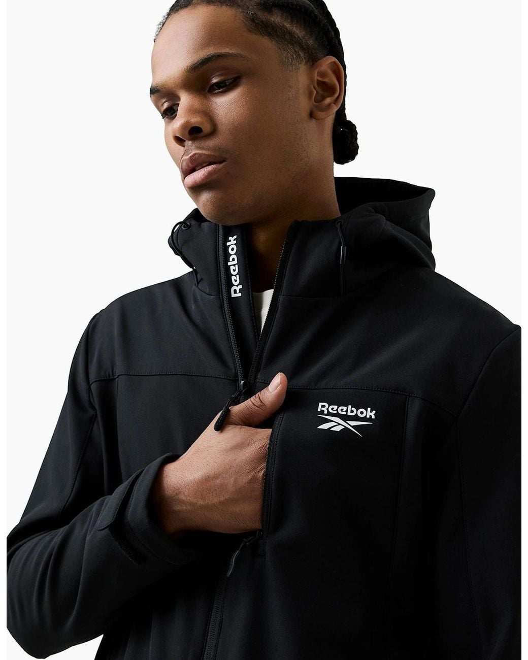 Reebok Black Compton Softshell for men