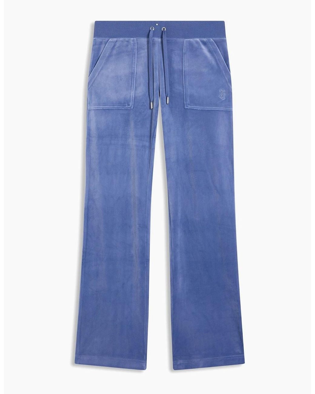 Juicy Couture Blue Del Ray Pant Polyester Joggers