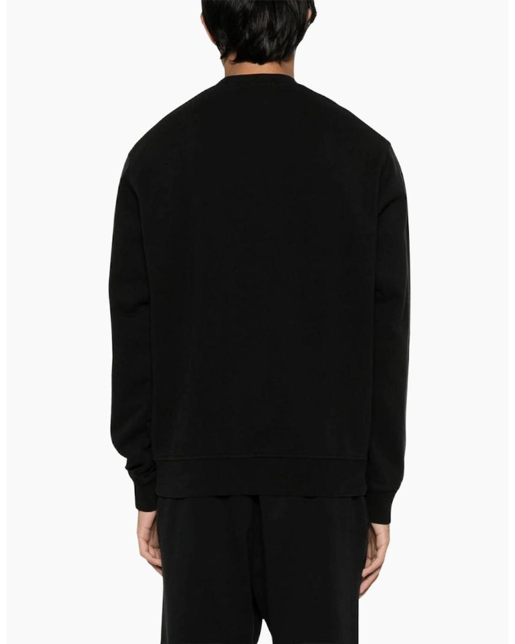 DSquared² Black Small Milano Logo Cool Fit Sweatshirt for men