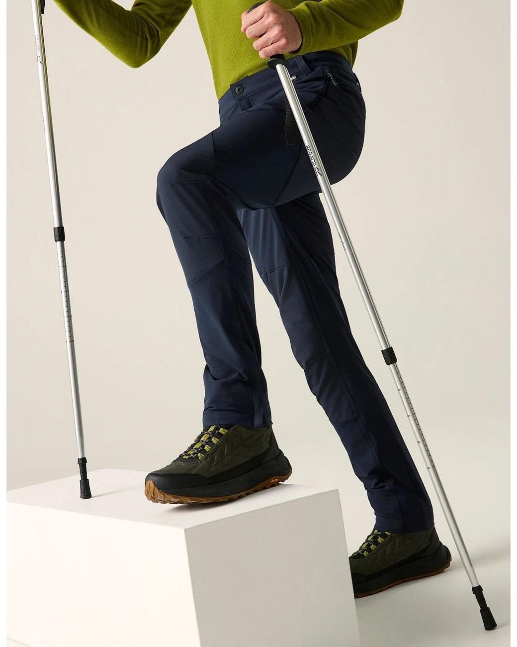 Regatta Blue Questra Hiking Trousers for men