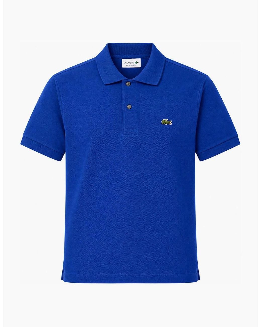 Lacoste Blue Classic Fit Polo Shirt for men