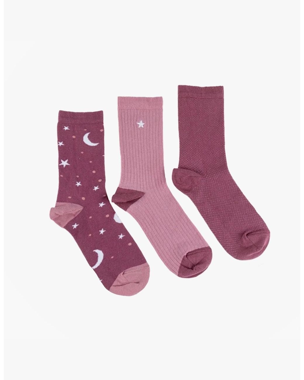 Totes Purple Toasties Ankle-Ladies-Co Crew