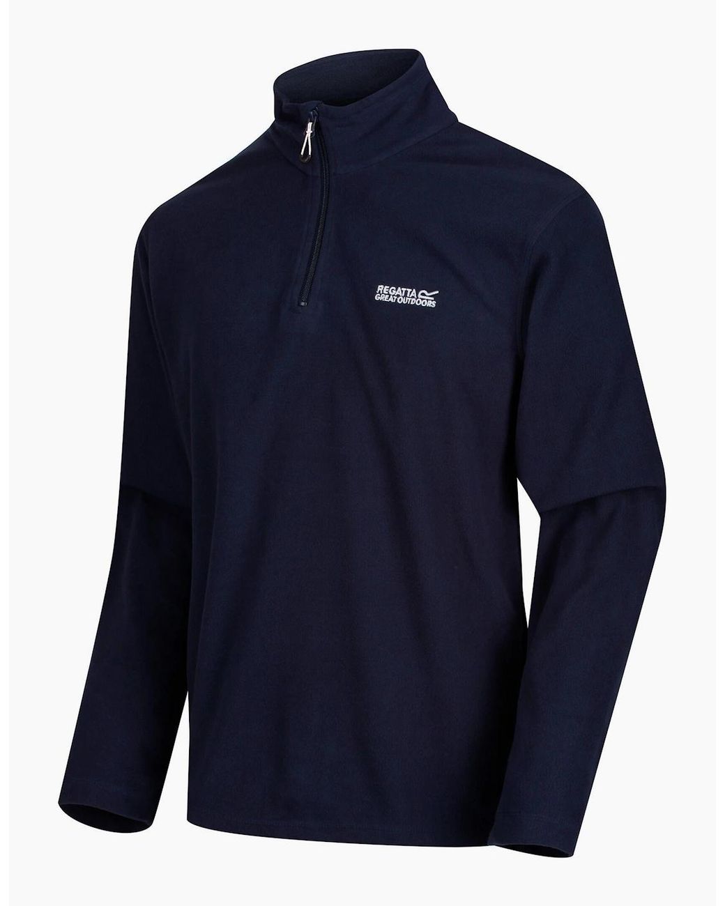 Regatta Blue Great Outdoors Thompson Half Zip Fleece Top for men